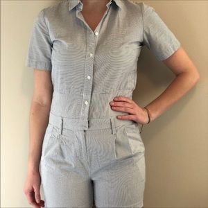 Madewell Button Up Romper